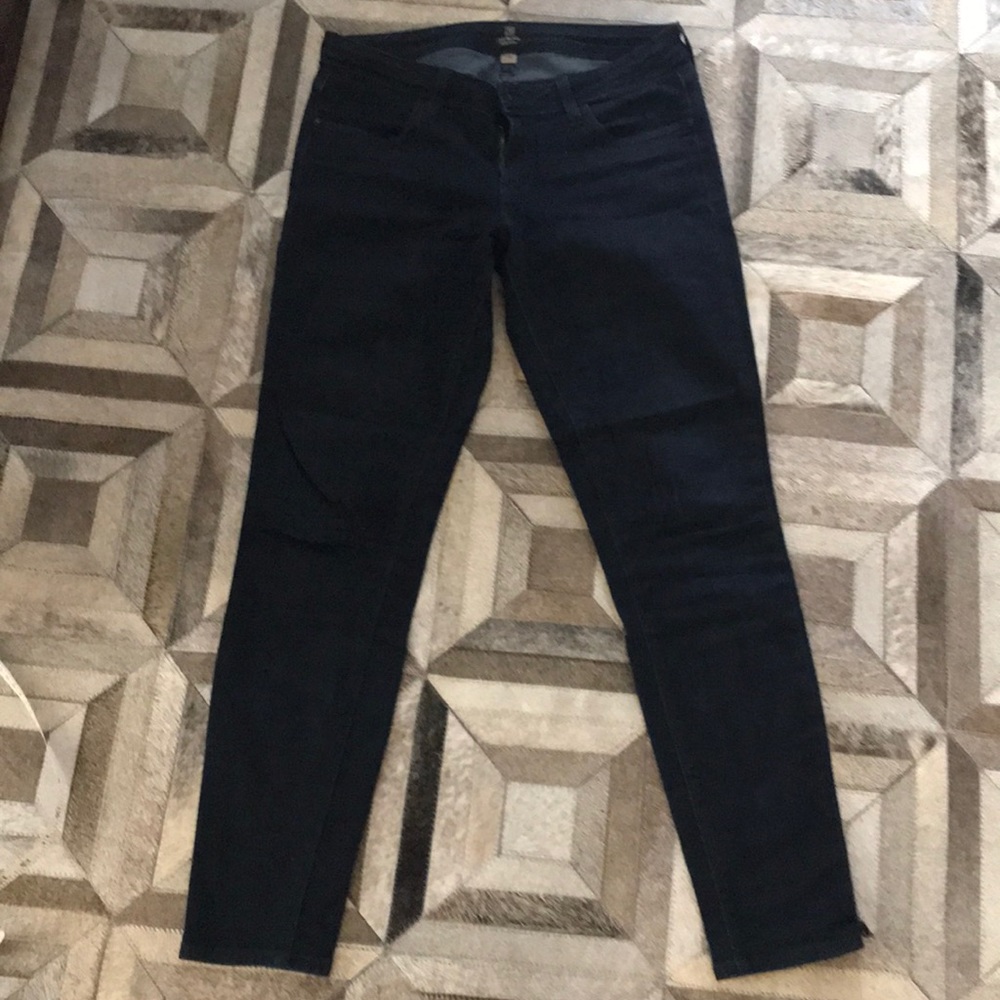 Just Black skinny jeans. Size 28. Dark wash